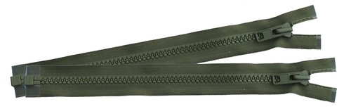 Pair green ykk plce - green,